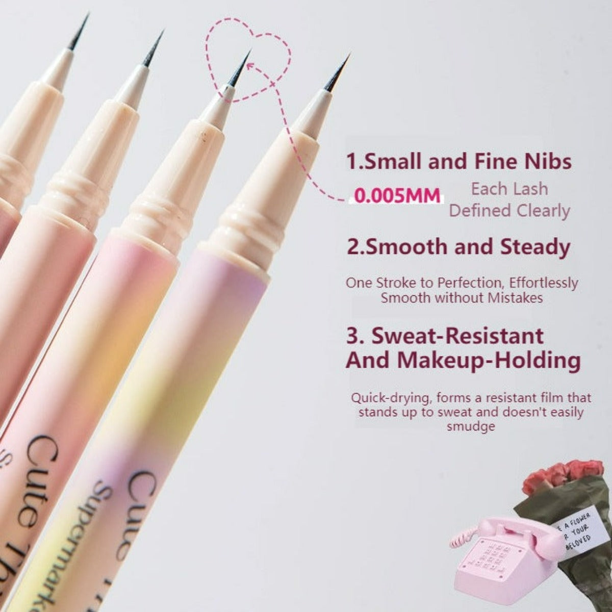 Collection of I Am Super Beauty Liquid Eyeliner in a gallery layout